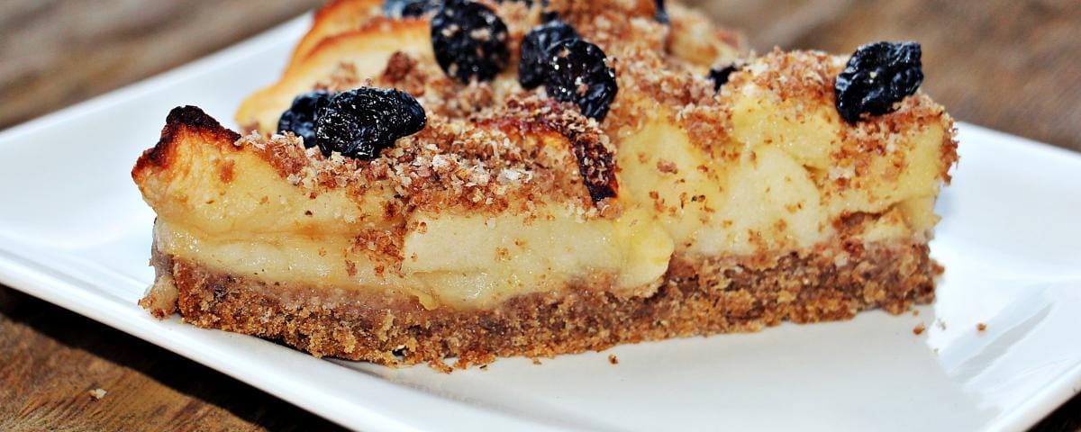 Jabolčna crumble pita