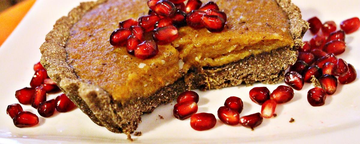 Brezglutenska kaki pita