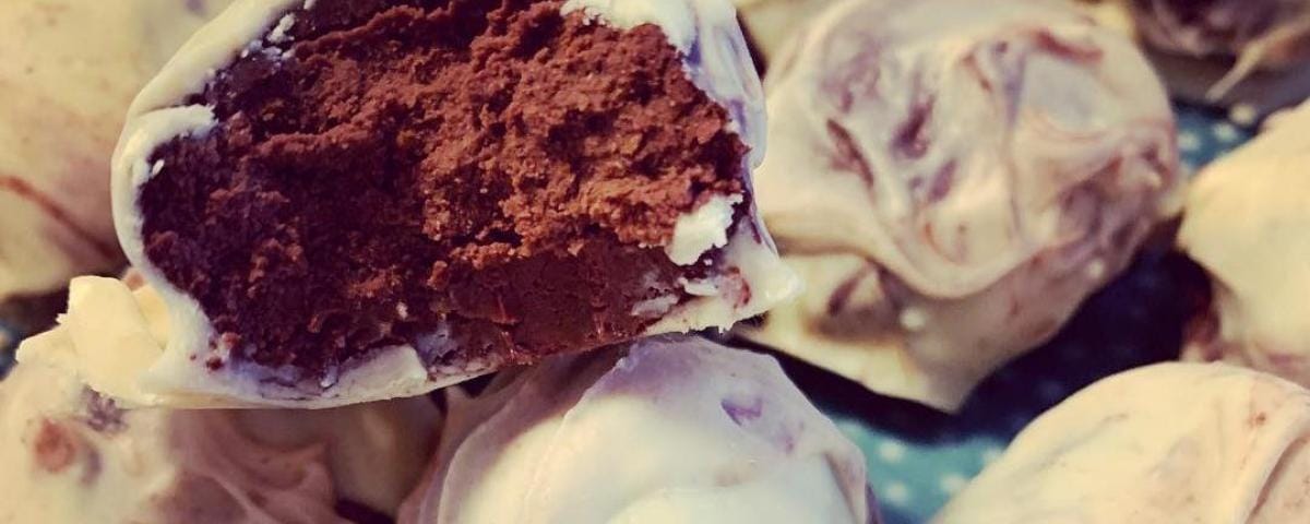 Gin tonic truffle