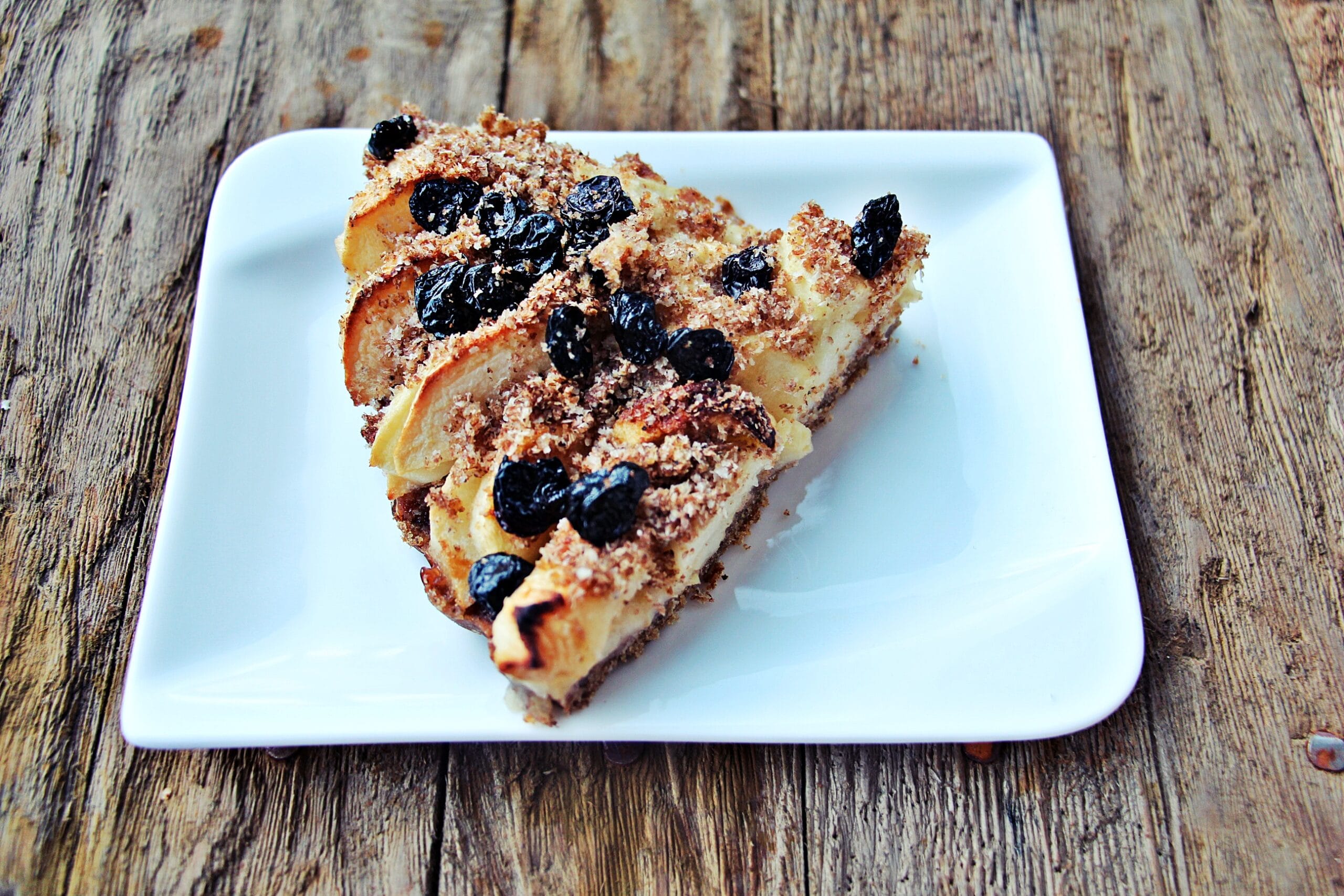 Jabolčna crumble pita